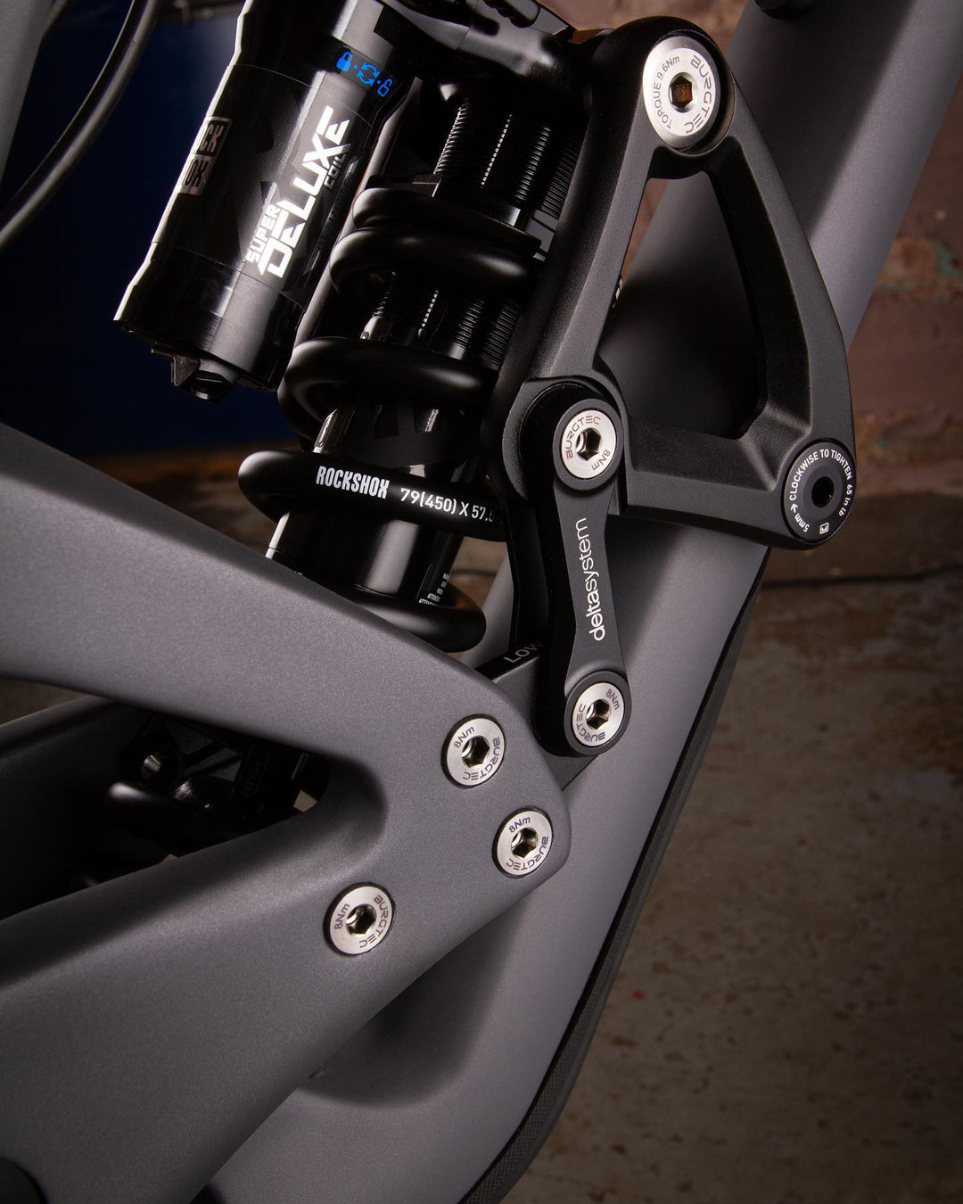 Burgtec Evil Flip Chip + Bone Link Titanium Bolt Kit