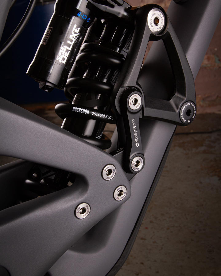 Burgtec Evil Flip Chip + Bone Link Titanium Bolt Kit