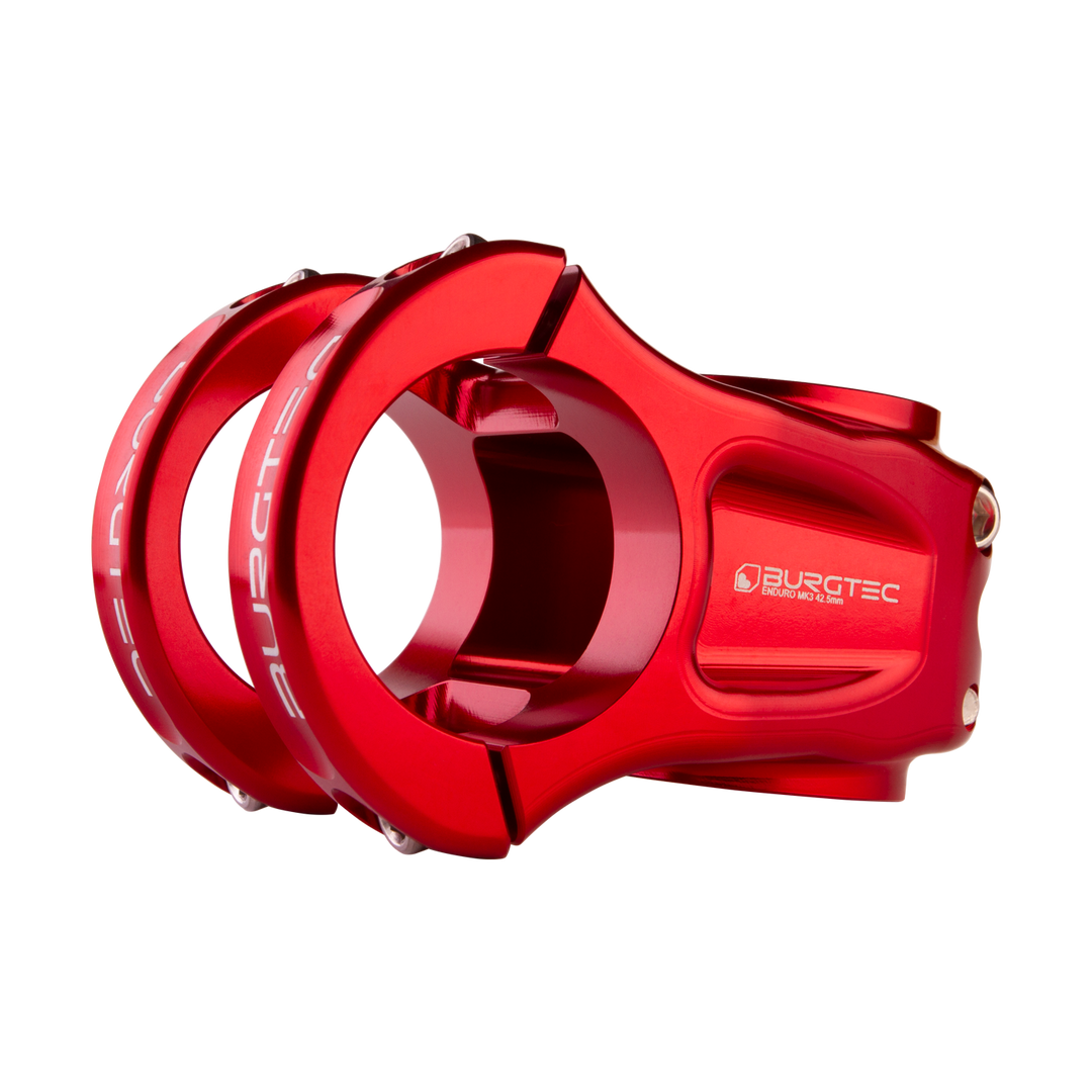 Burgtec Enduro MK3 Stem - Race Red - 35mm Clamp