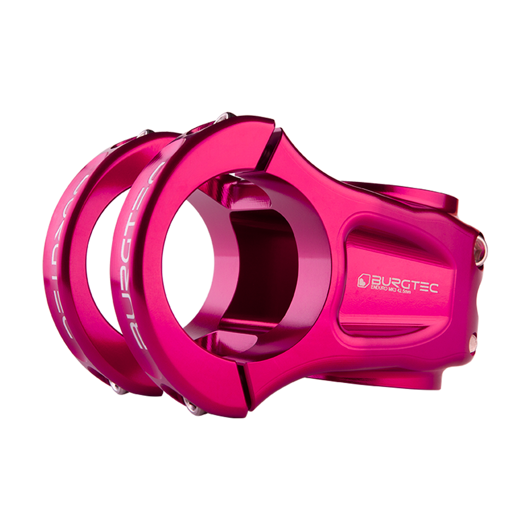Burgtec Enduro MK3 Stem - Toxic Barbie Pink - 35mm Clamp