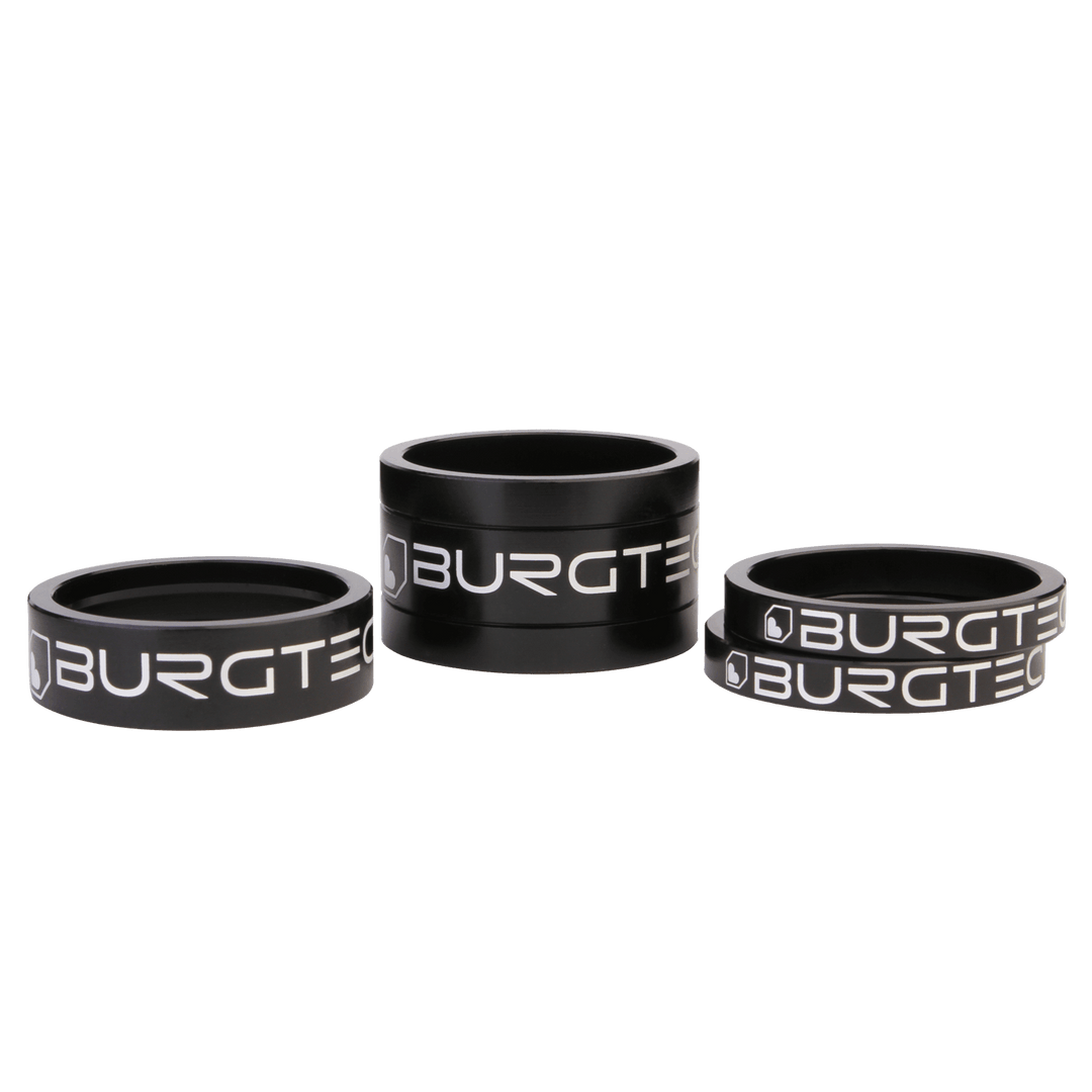 Burgtec Stem Spacer Kit - Burgtec Black