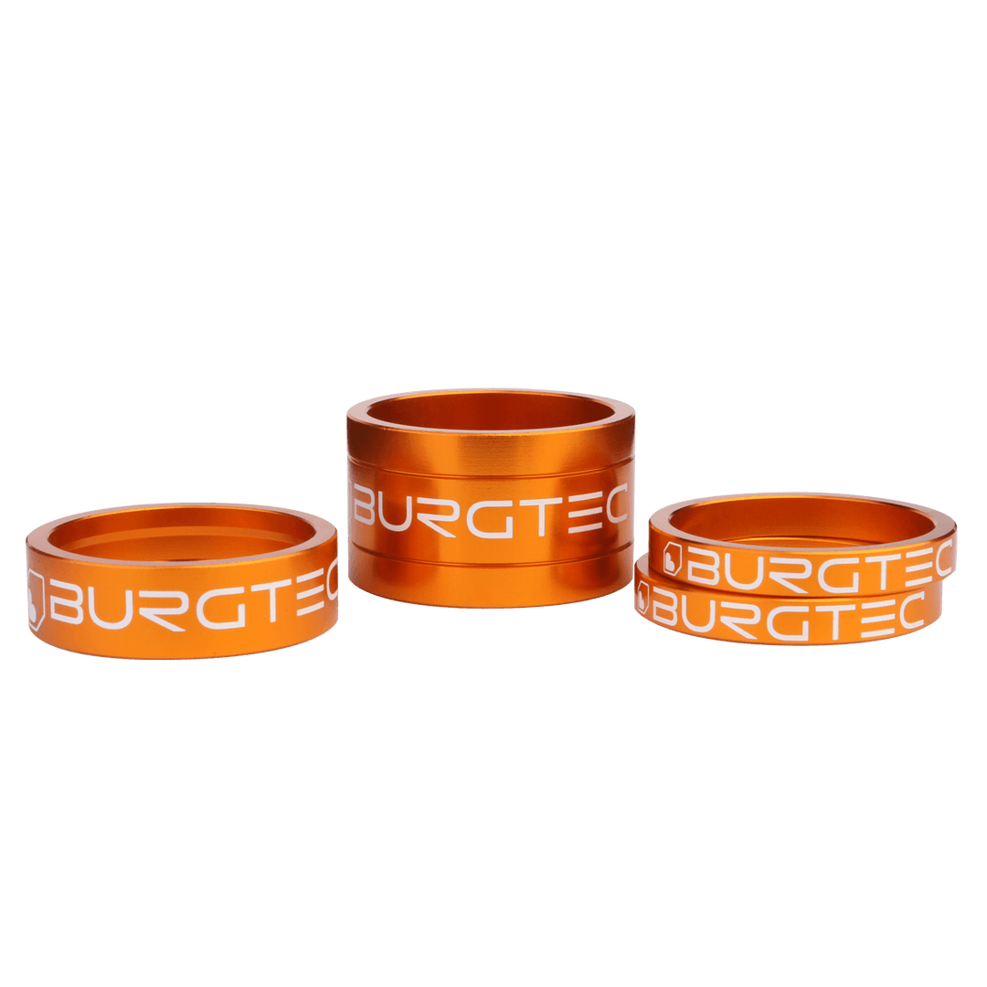 Burgtec Stem Spacer Kit - Iron Bro Orange