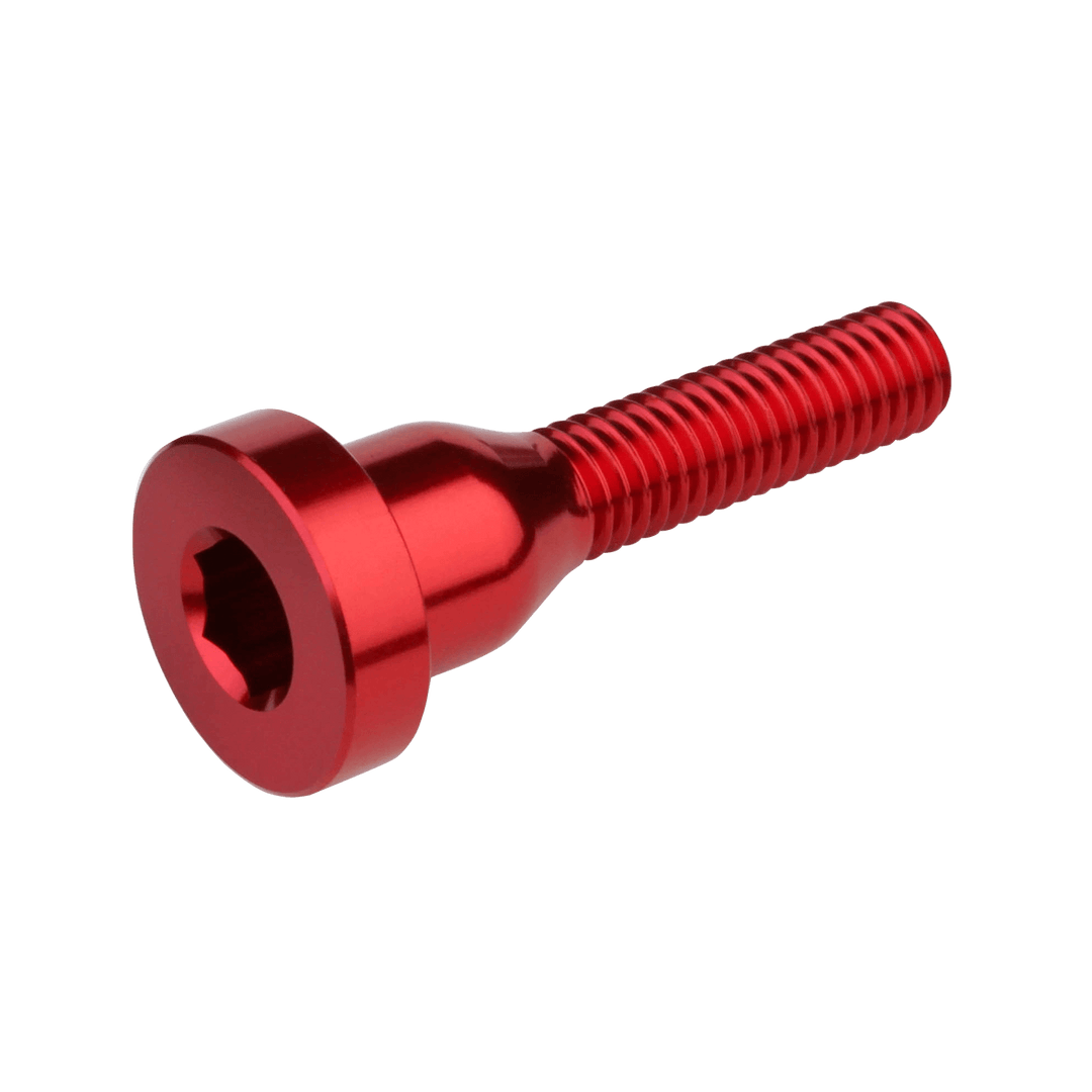 Burgtec Top Cap Bolt - Race Red