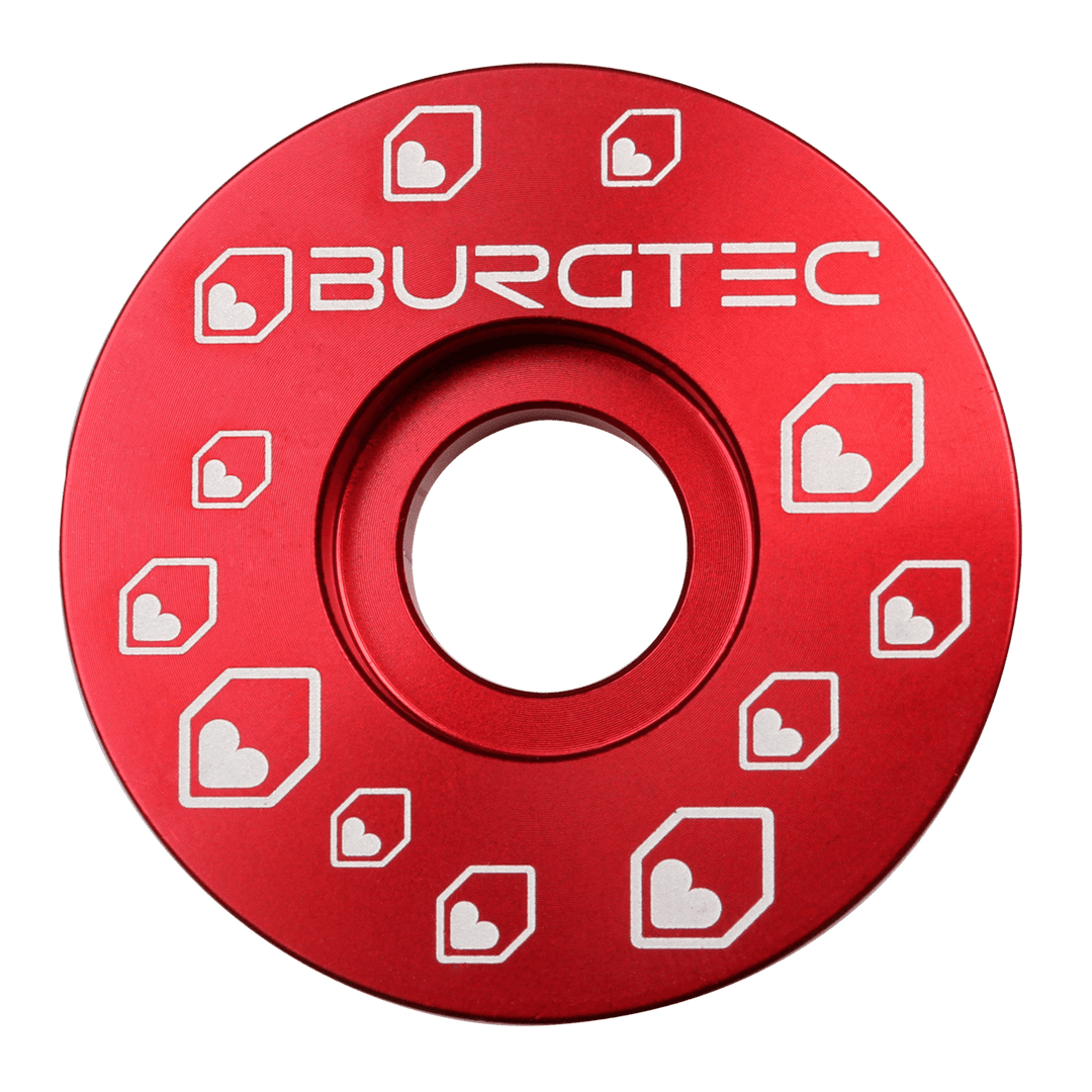 Burgtec Top Cap - Race Red