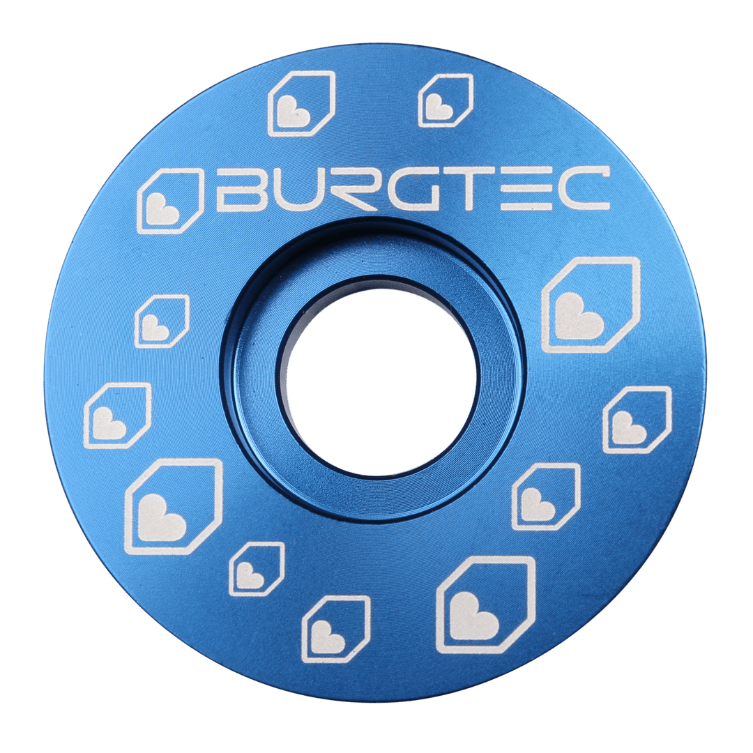Burgtec Top Cap - Deep Blue