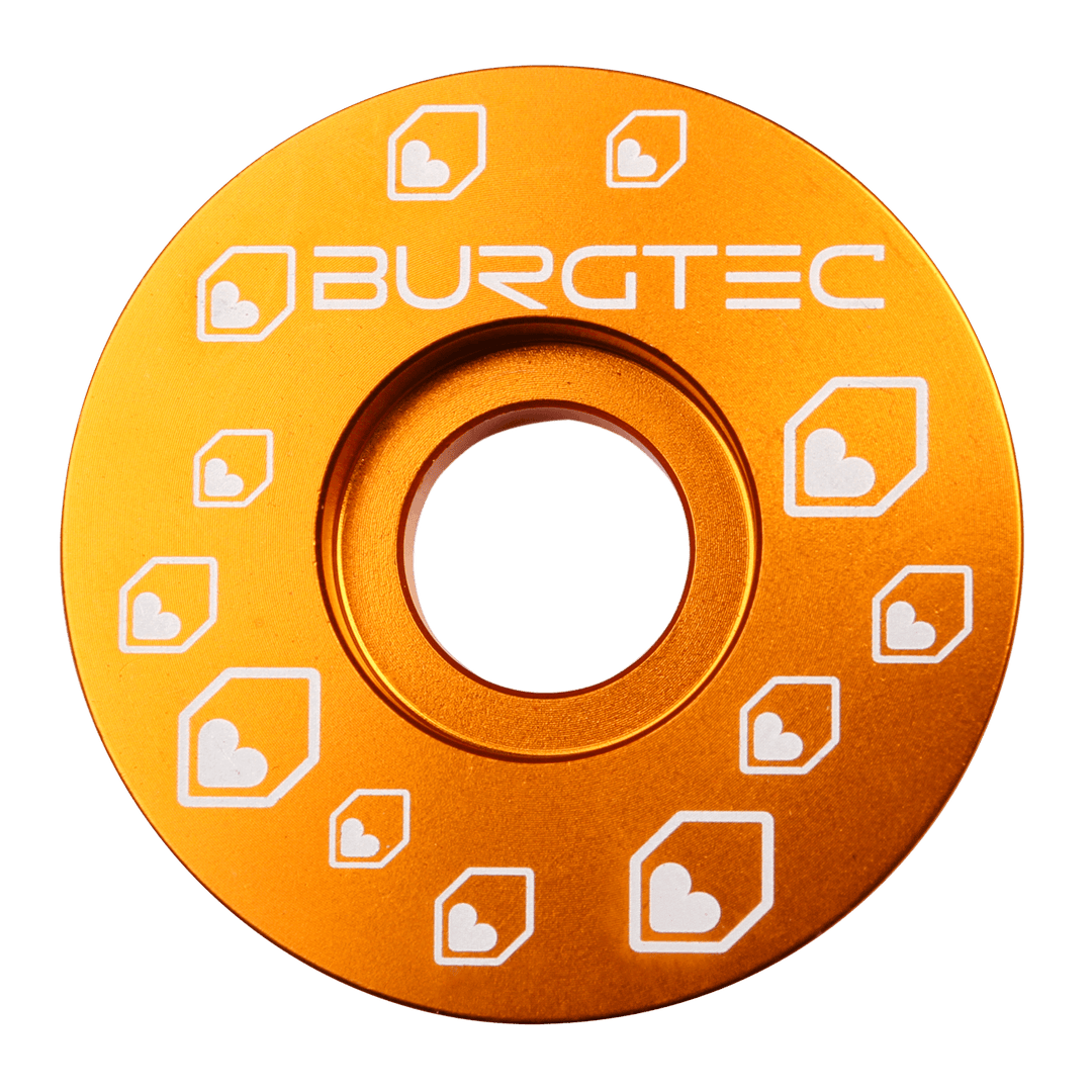 Burgtec Top Cap - Iron Bro Orange