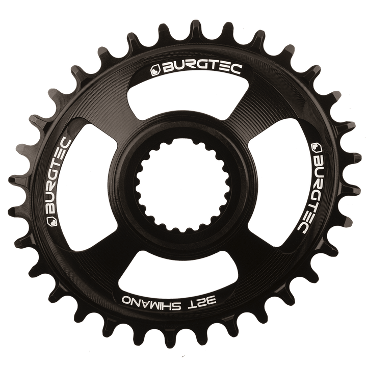 Burgtec Oval Shimano Direct Mount Thick Thin Chainring