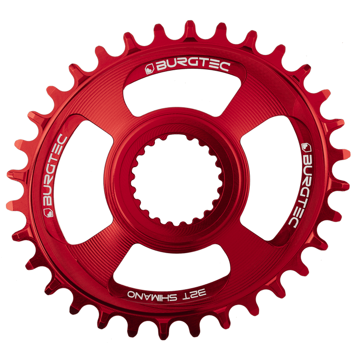 Burgtec Oval Shimano Direct Mount Thick Thin Chainring