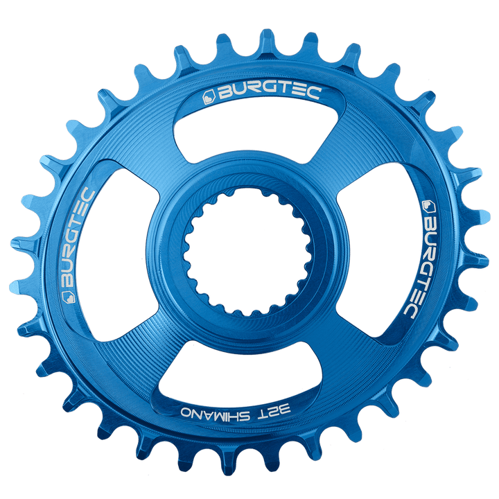 Burgtec Oval Shimano Direct Mount Thick Thin Chainring