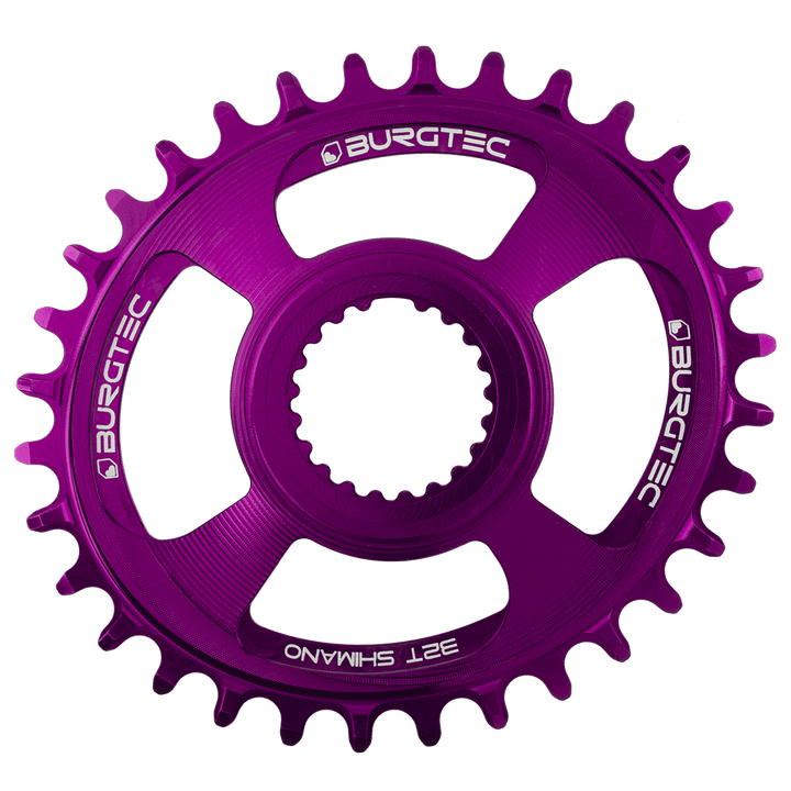 Burgtec Oval Shimano Direct Mount Thick Thin Chainring