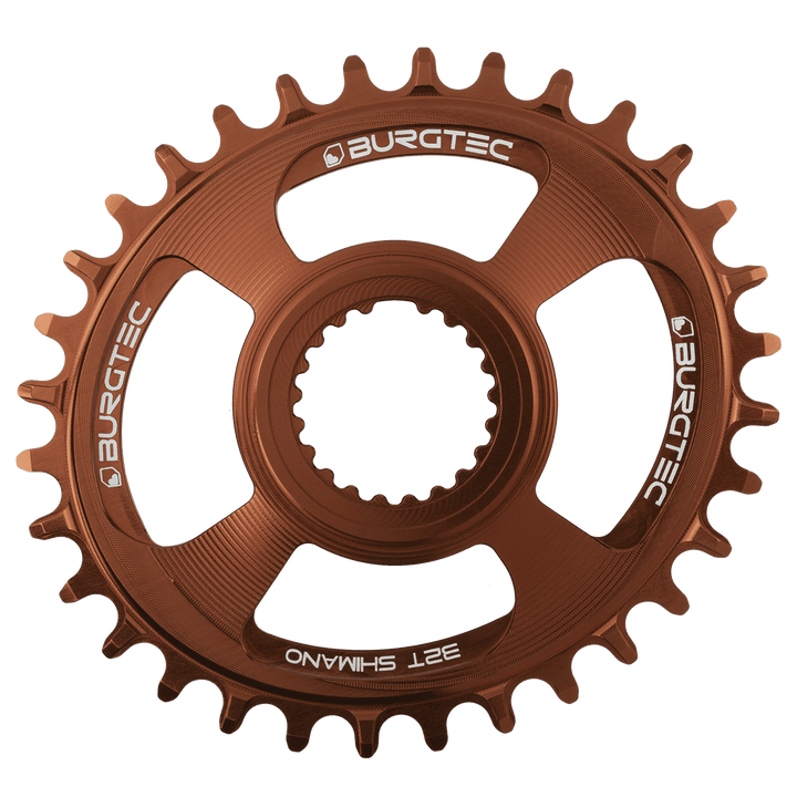 Burgtec Oval Shimano Direct Mount Thick Thin Chainring