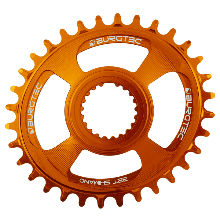 Burgtec Oval Shimano Direct Mount Thick Thin Chainring