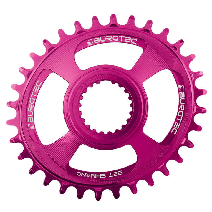 Burgtec Oval Shimano Direct Mount Thick Thin Chainring
