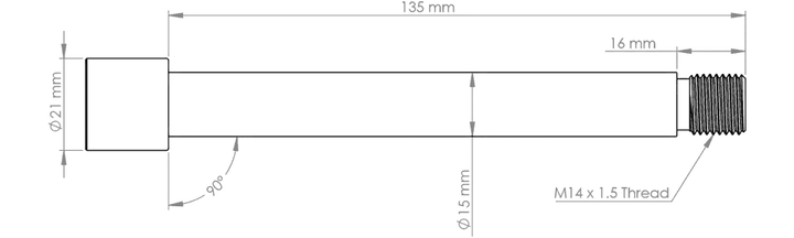Burgtec Fork Axle - FOX 36/38 2021+