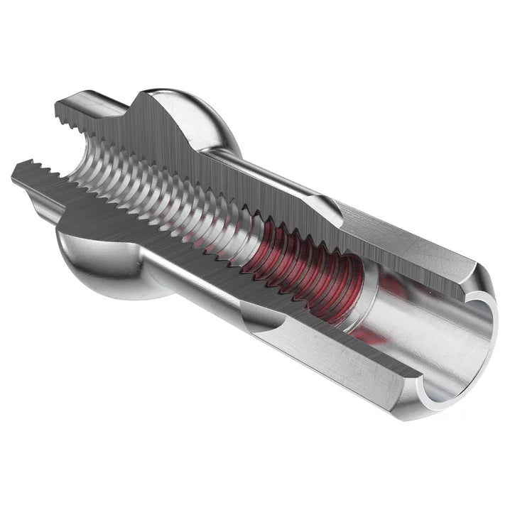 DT SWISS Nipple Squorx Pro Head Pro Lock Brass - Svart