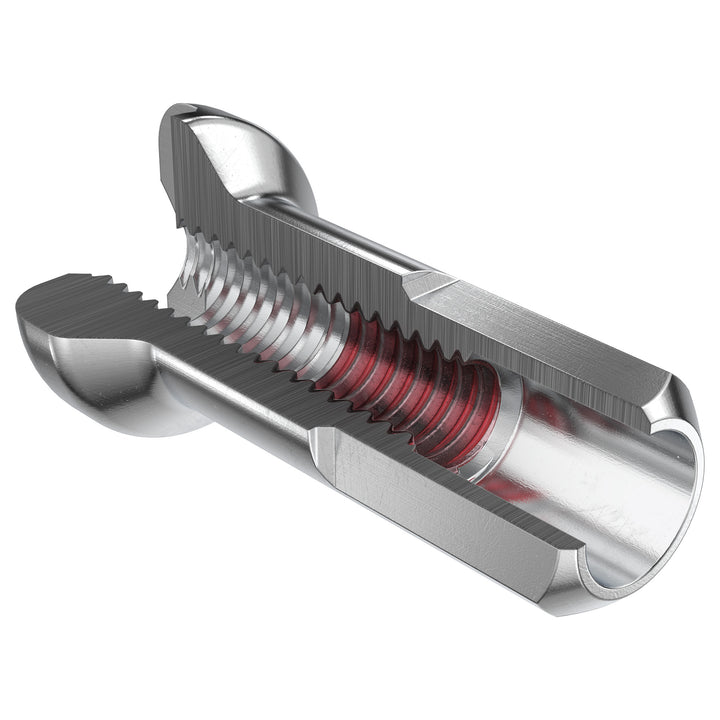 DT SWISS Nipple Standard Pro Lock Alloy - Svart