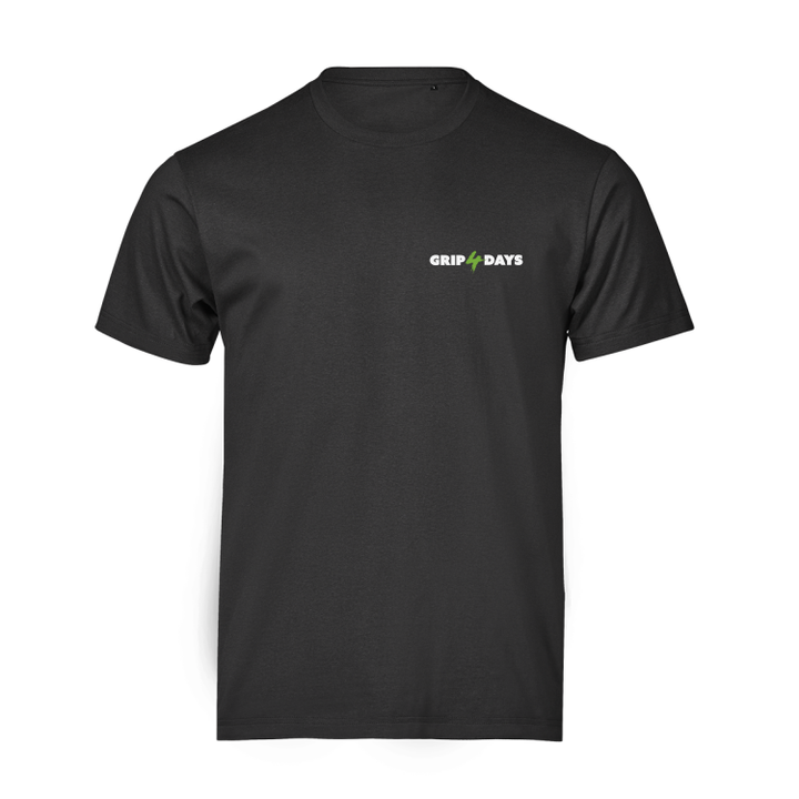 Grip4days Core T-Shirt - Svart