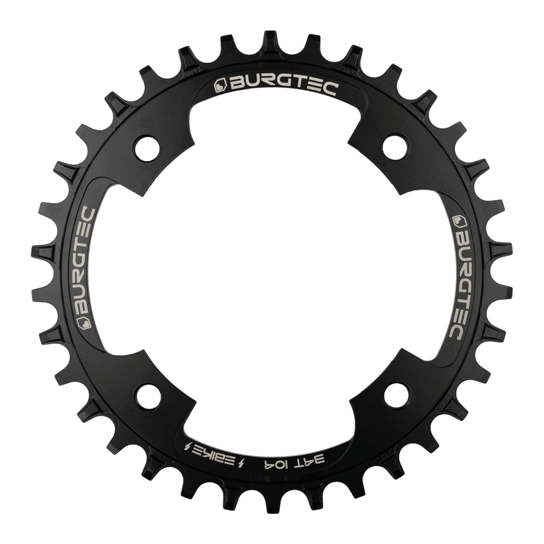 Burgtec 104mm BCD E-Bike Steel Thick Thin Chainring