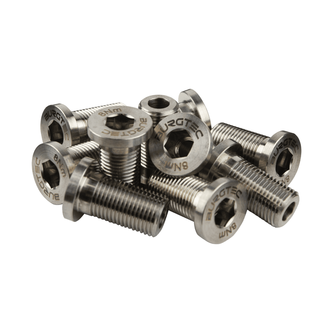 Burgtec Evil Flip Chip + Bone Link Titanium Bolt Kit