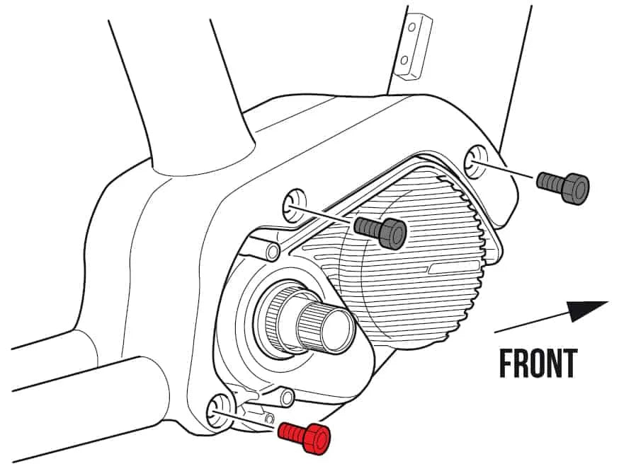Burgtec Yeti E-Bike Motor Titanium Bolts