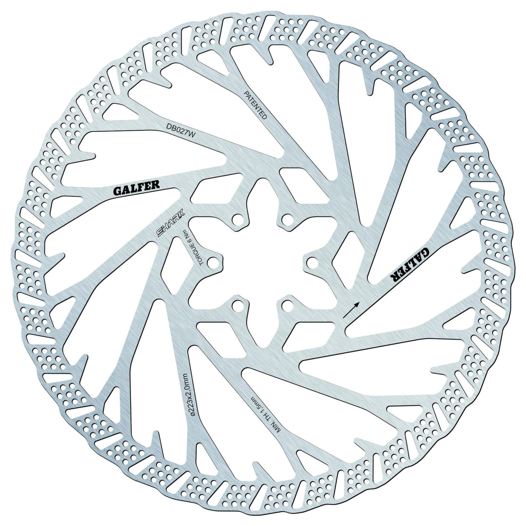Galfer Disc Brake Shark - Fixed | 6-Bolt