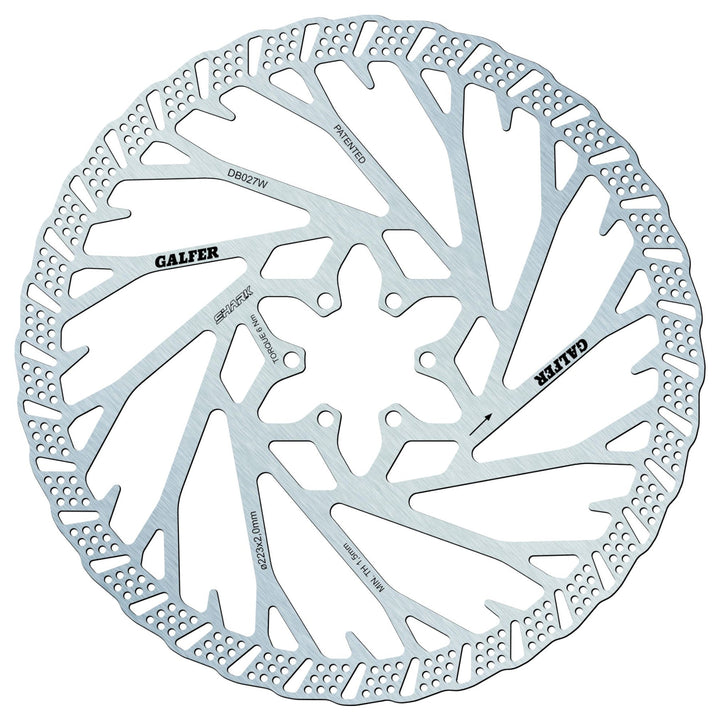 Galfer Disc Brake Shark - Fixed | 6-Bolt