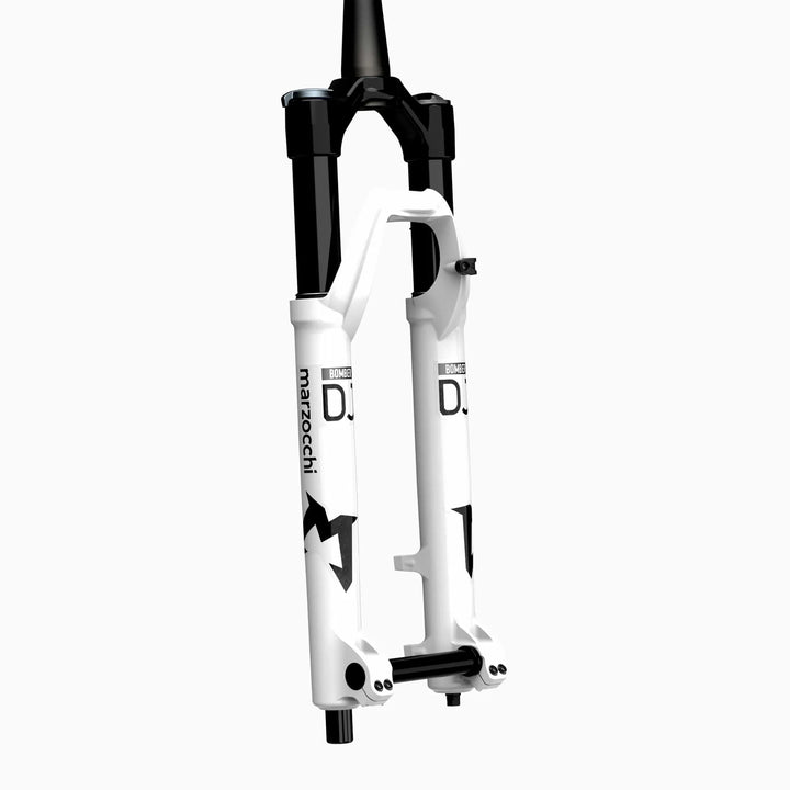 Marzocchi Bomber DJ White Limited Edition 26" Suspension Fork, 100 mm