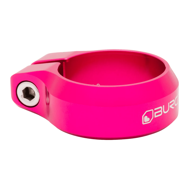 Burgtec Seat Clamp - Toxic Barbie Pink