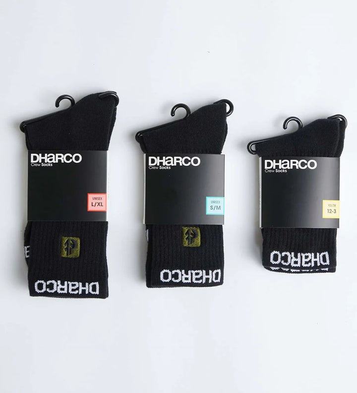 DHaRCO Crew Socks | Black