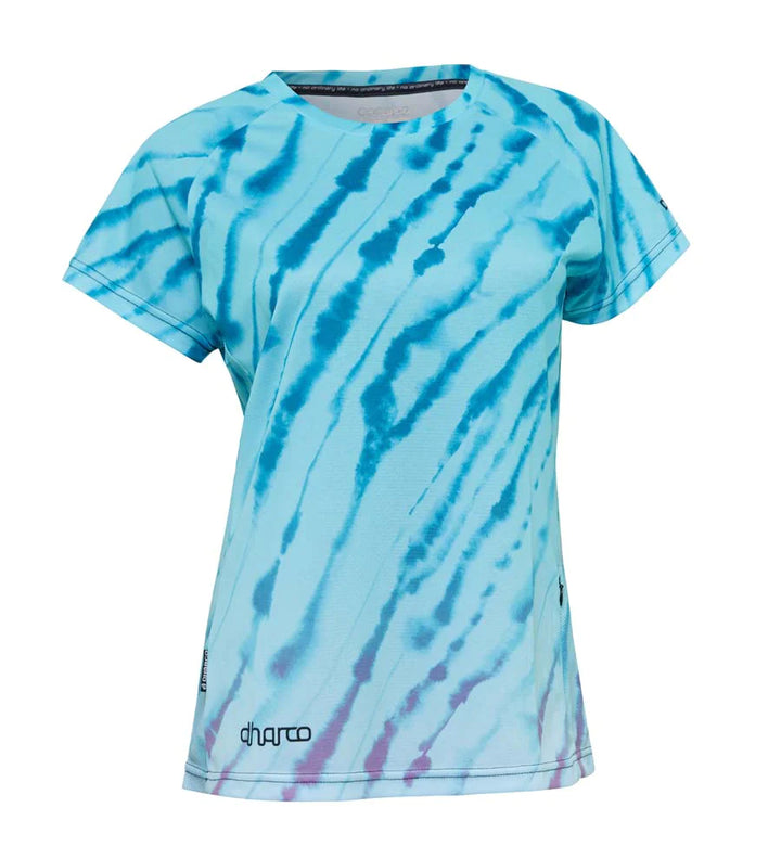 DHaRCO Womens Short Sleeve Jersey | Aqua Tiger