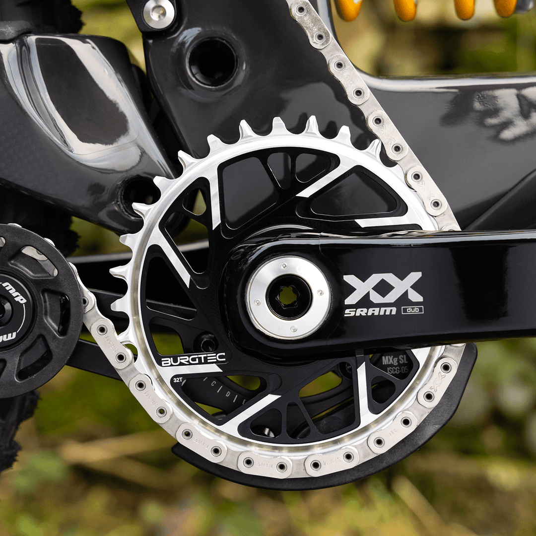 Burgtec SRAM T-Type 8-Bolt 3mm Offset Thick Thin Chainring
