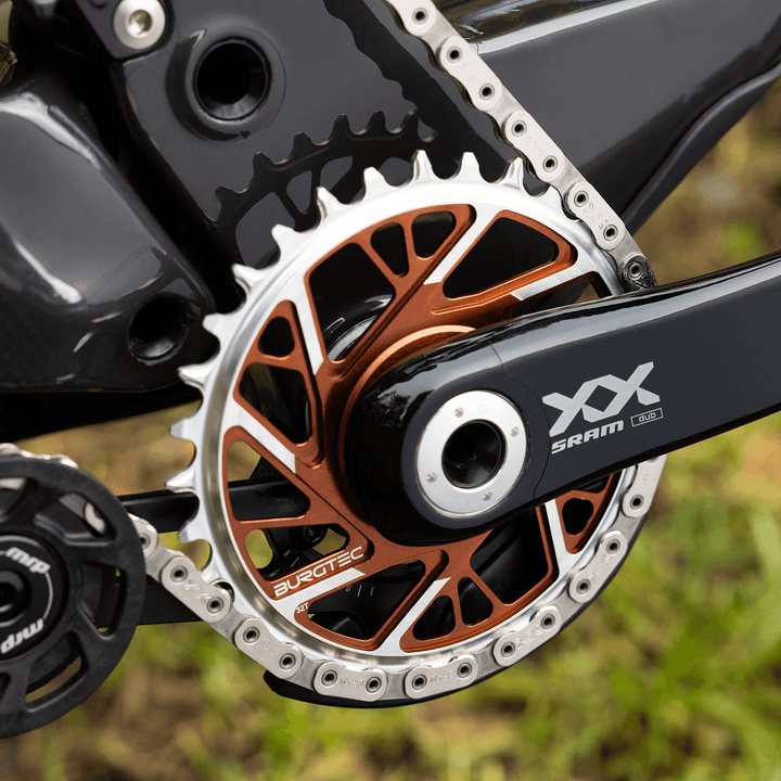 Burgtec SRAM T-Type 8-Bolt 3mm Offset Thick Thin Chainring