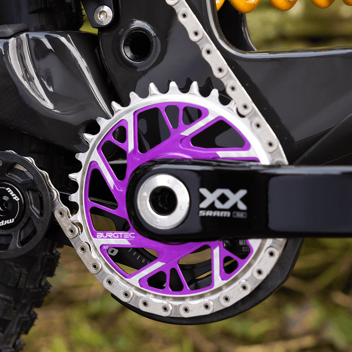 Burgtec SRAM T-Type 8-Bolt 3mm Offset Thick Thin Chainring
