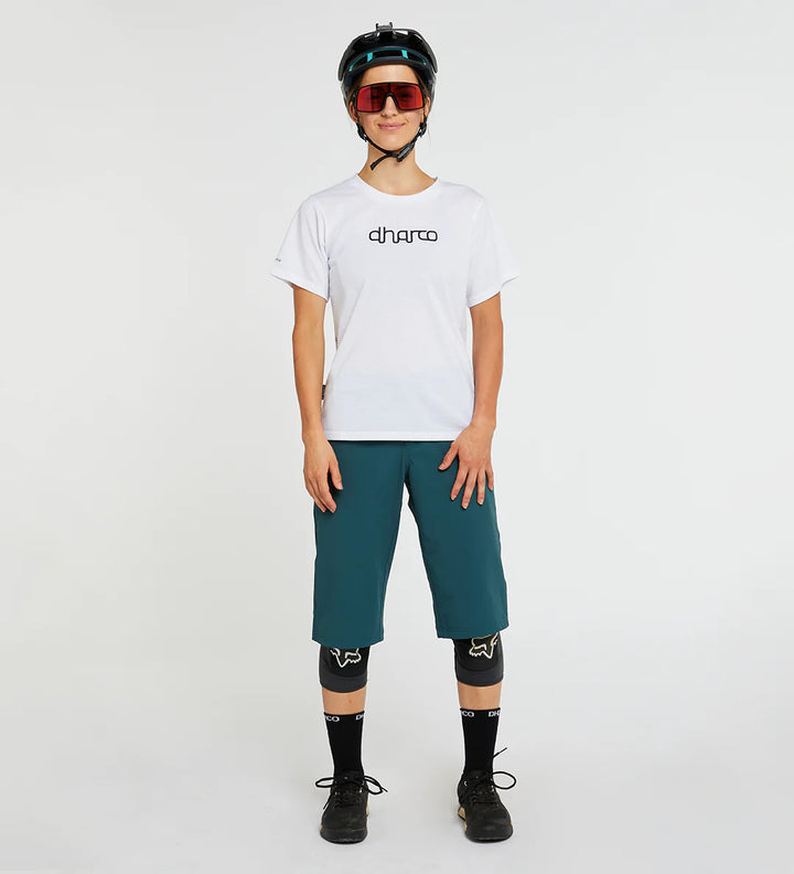 DHaRCO Womens Tech Tee | Classic White