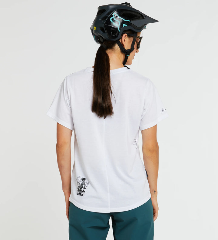 DHaRCO Womens Tech Tee | Classic White