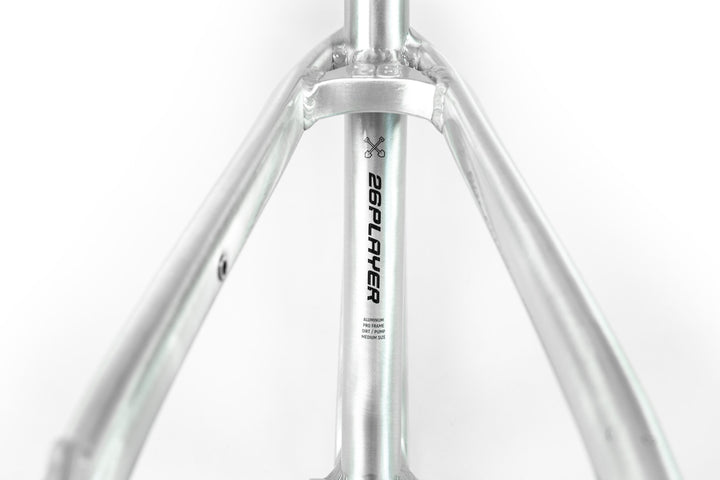 Dartmoor Two6Player Pro 2026 - 26” Dirt Jump Frame - Brushed Silver