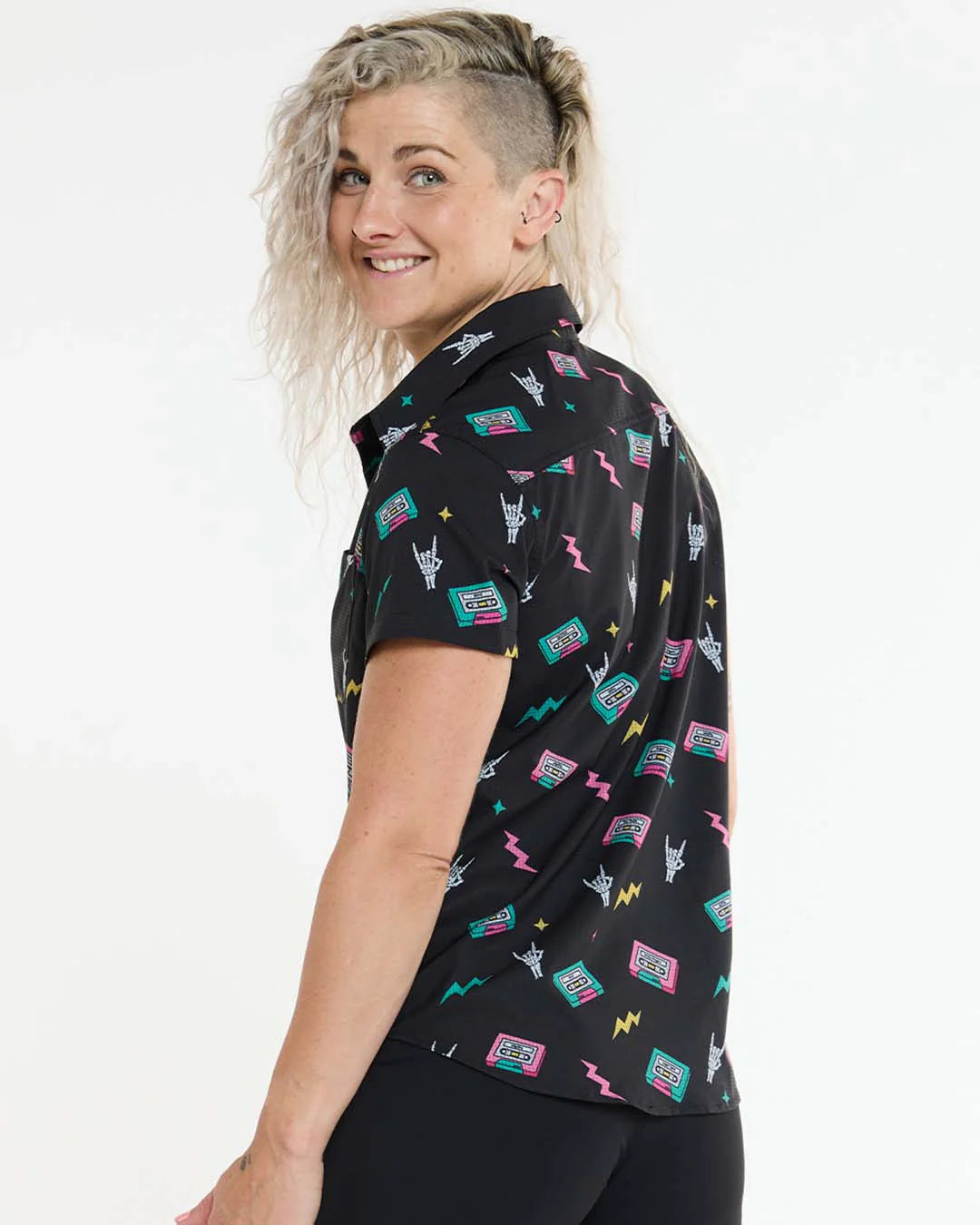 DHaRCO Womens Tech Party Shirt | Mix Tape