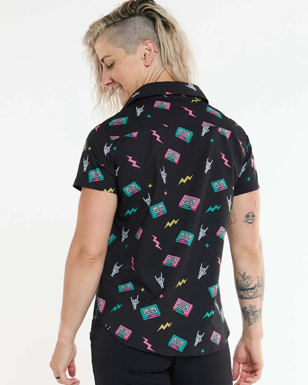 DHaRCO Womens Tech Party Shirt | Mix Tape