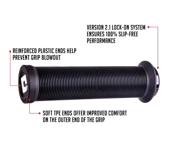 ODI Longneck v2.1 Lock-On Handtag - Svart