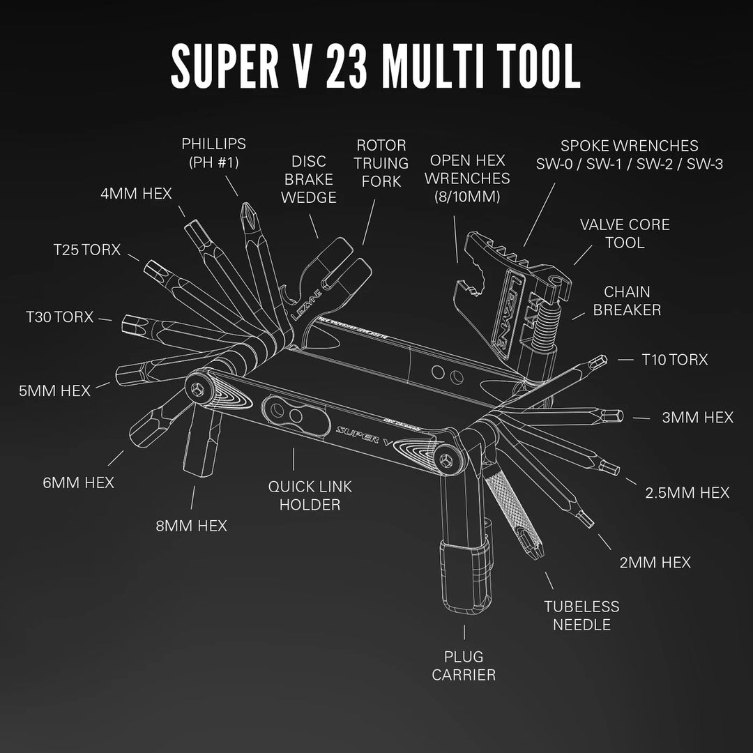 Lezyne Super V23 Multi-Tool