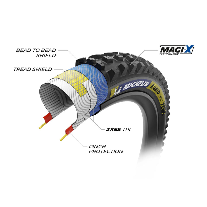 Michelin E-Wild Front Racing Line Foldable