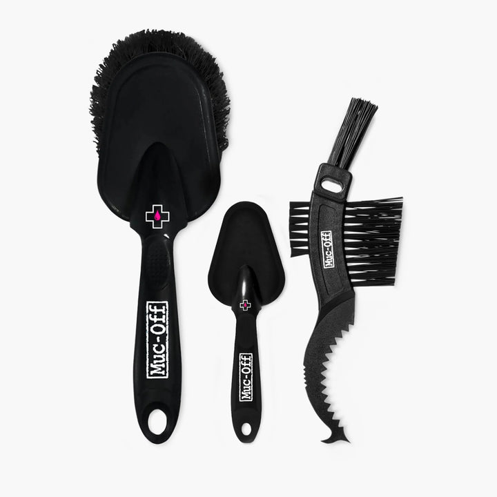 Muc-Off 3x Premium Brush set