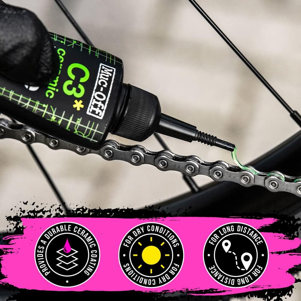 Muc-Off C3 Dry Weather Ceramic Lube – Grip4days
