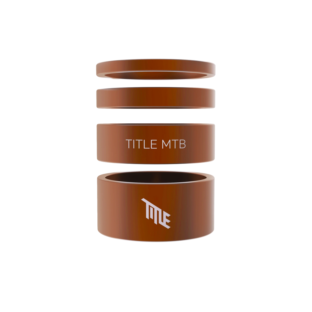 Title Alloy Headset Spacer Kit