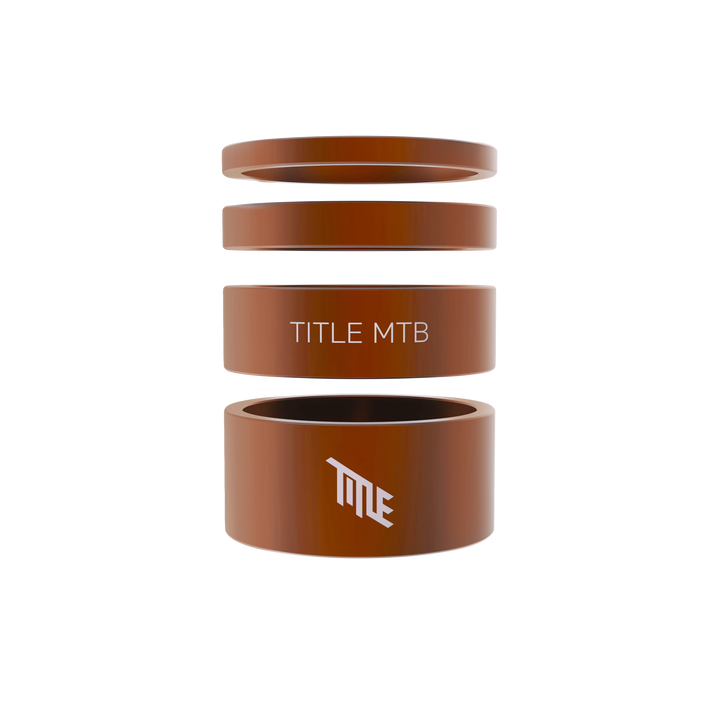 Title Alloy Headset Spacer Kit