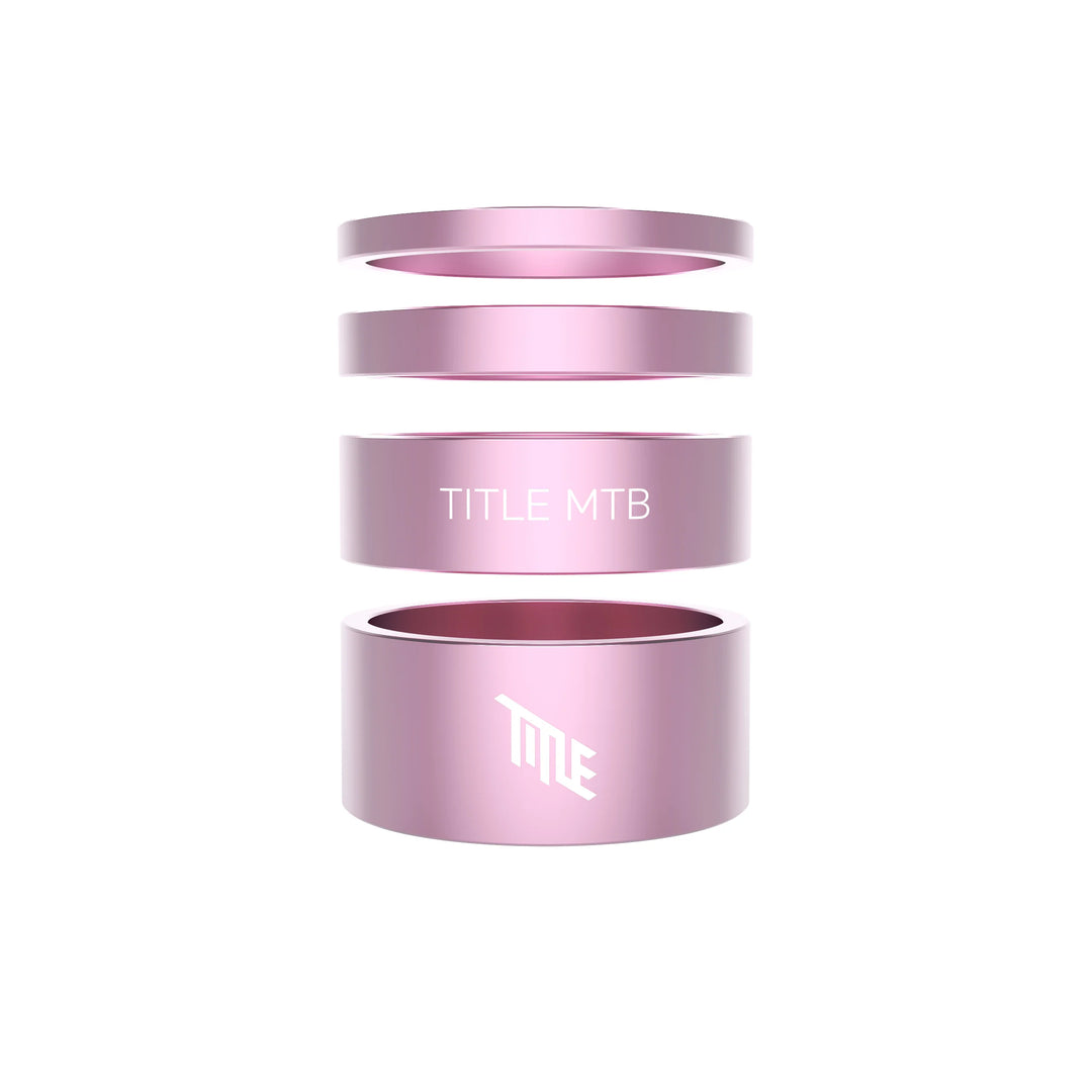 Title Alloy Headset Spacer Kit