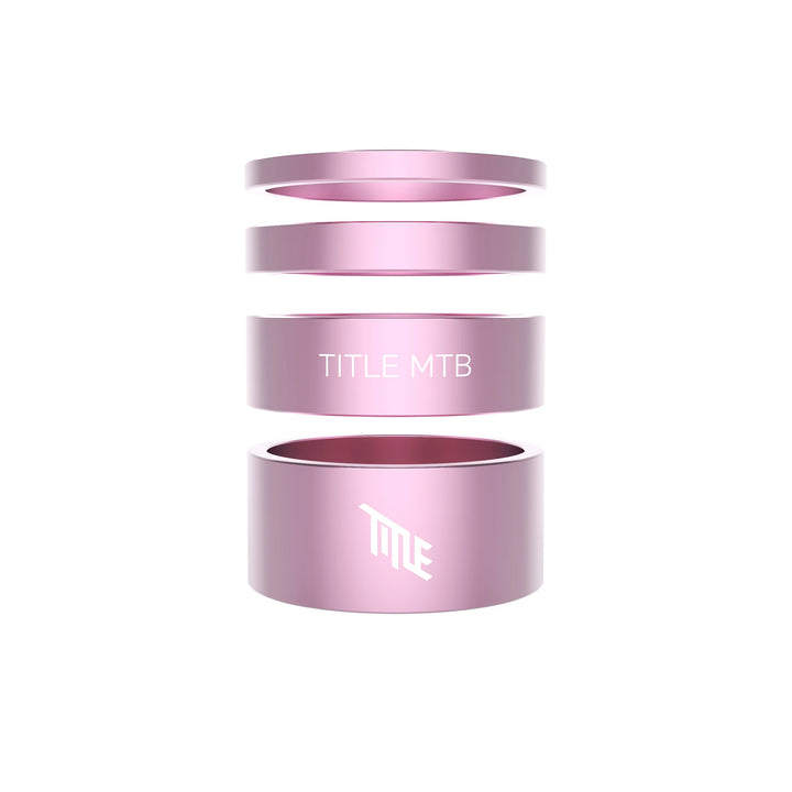 Title Alloy Headset Spacer Kit