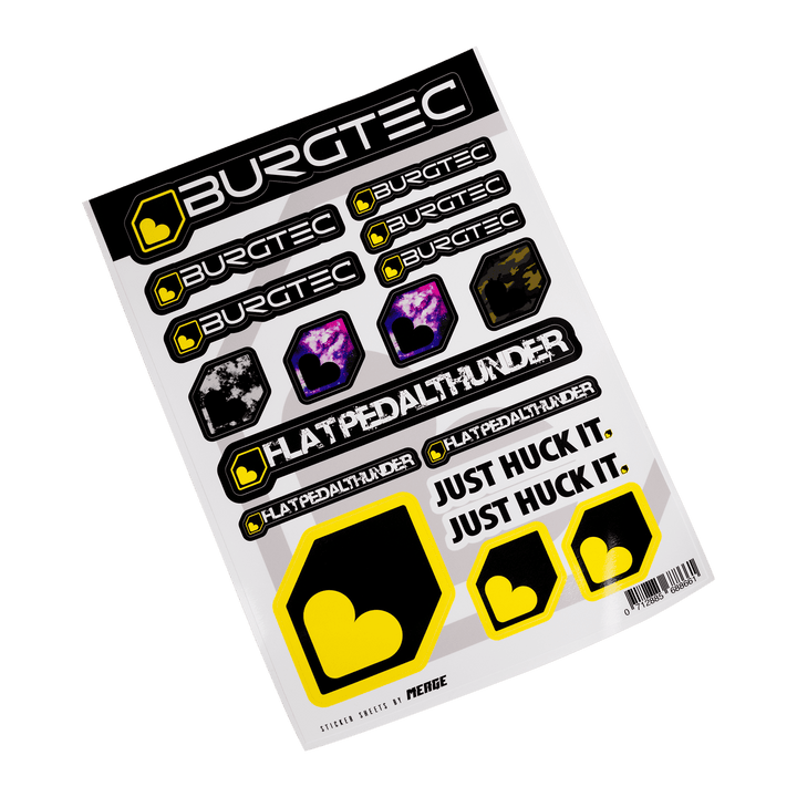 Burgtec Sticker Sheet