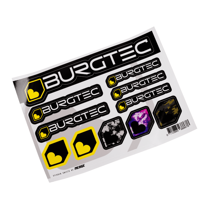 Burgtec Sticker Sheet